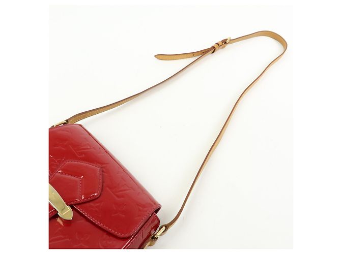 Louis Vuitton Bellflower Monogram Vernis PM Vermelho - vista 6