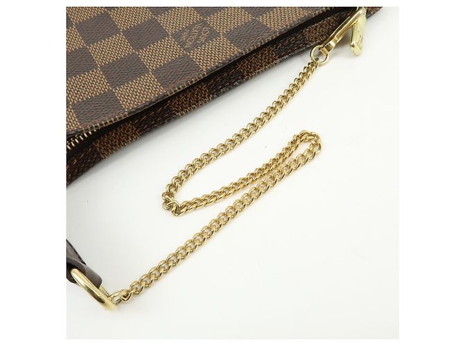 Louis Vuitton Marais Bucket Zip Damier Marrone - vista 7