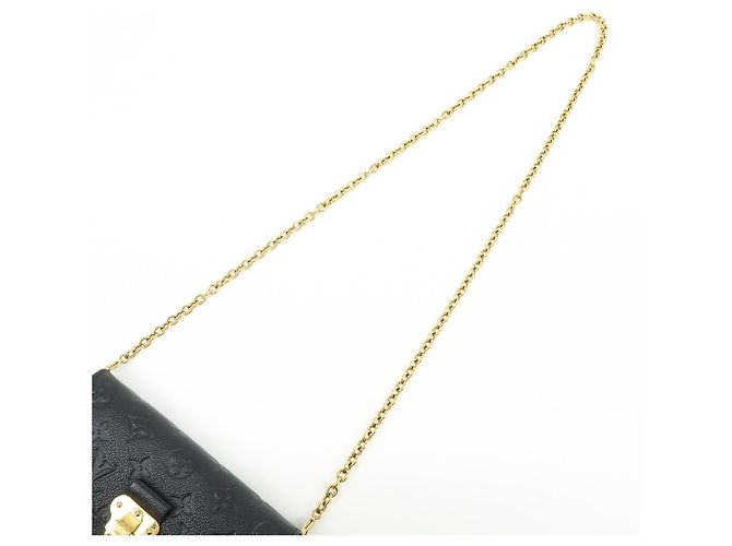 Louis Vuitton Vavin Chain Monogram Empreinte Leather Nero - vista 6