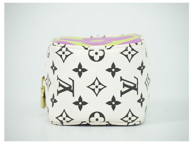 Louis Vuitton Cube Coin Purse Limited Edition Colored Monogram Giant - vista 3