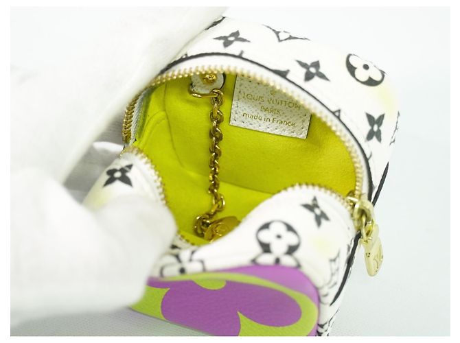 Louis Vuitton Cube Coin Purse Limited Edition Colored Monogram Giant - vista 6