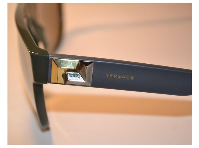 Medusa Versace 4346 Sonnenbrille Grün Golden - Ansicht 4