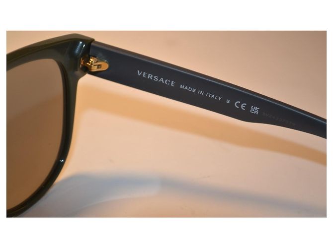Medusa Versace 4346 Sonnenbrille Grün Golden - Ansicht 6