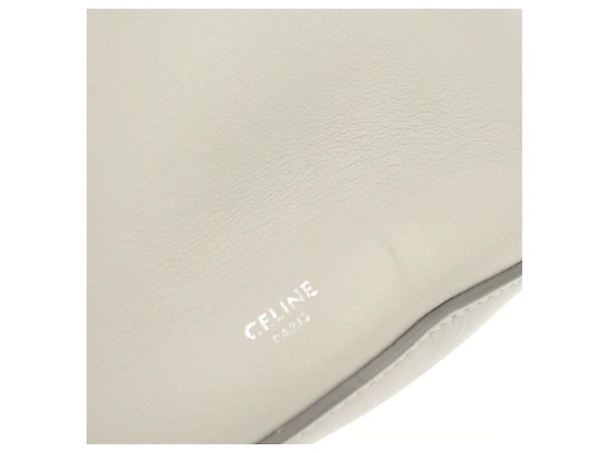 Céline Celine Big Bag Bucket Leather Nano Marrone - vista 4