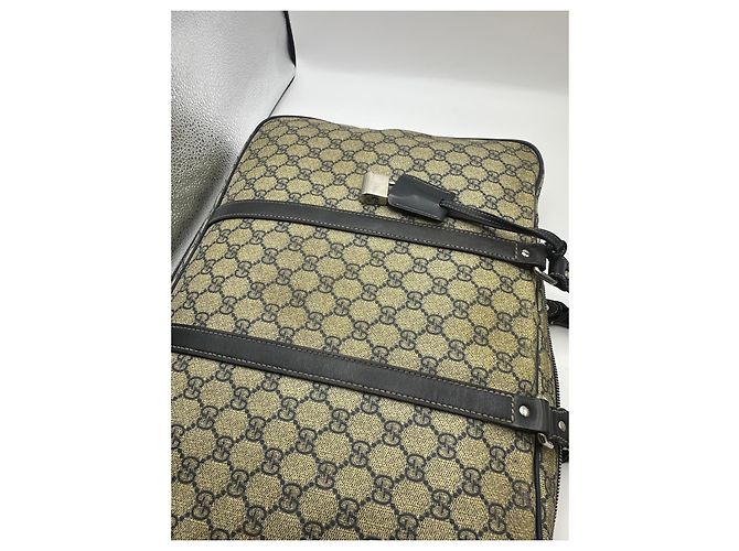 Padlock Pasta Gucci Monogram Preto Monograma - vista 11
