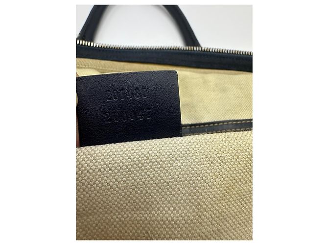 Padlock Pasta Gucci Monogram Preto Monograma - vista 14