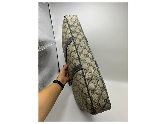 Padlock Pasta Gucci Monogram Preto Monograma - vista 8