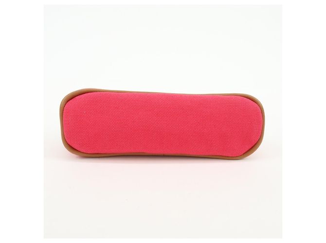Hermès Hermes Bolide Travel Canvas Mini Rosa - vista 5