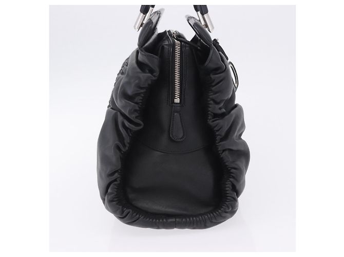 Christian Dior Karenina Lambskin Medium Schwarz - Ansicht 4