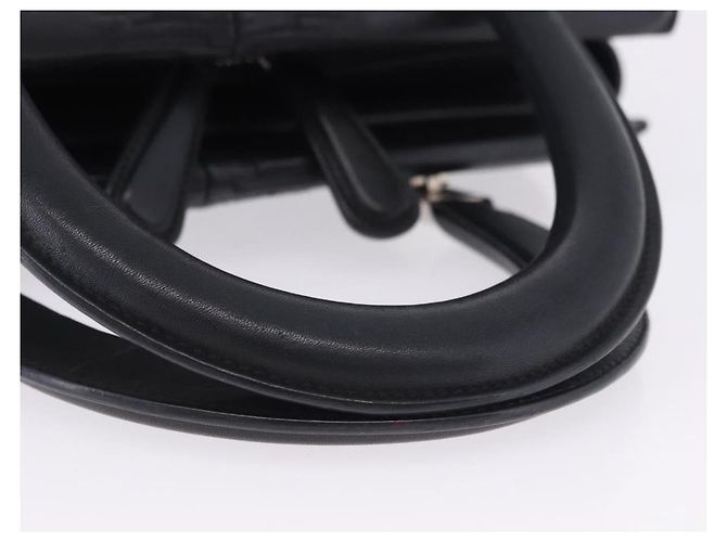 Christian Dior Karenina Lambskin Medium Schwarz - Ansicht 7