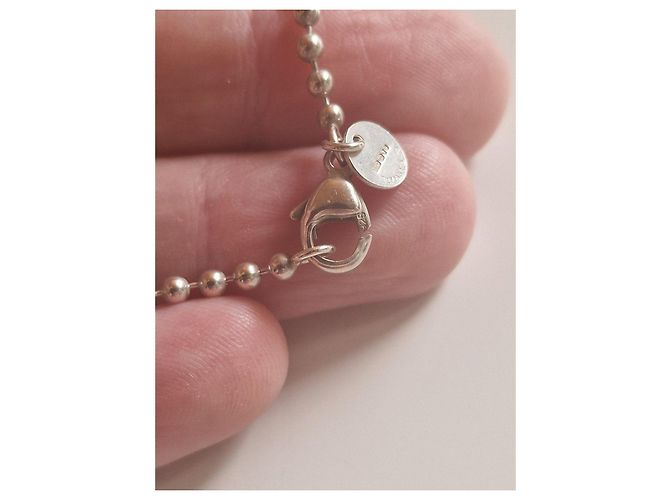 Tiffany & Co. Return to Tiffany lange Halskette aus Silber - Ansicht 8