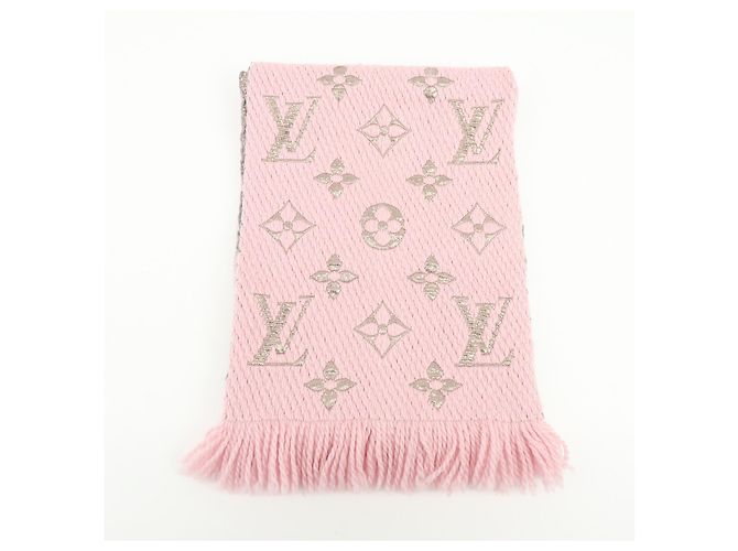 Cachecol Louis Vuitton Etoile Monogram Large Rosa - vista 6