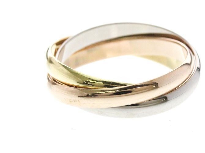 Cartier Trinity 18K Tricolor Gold Extra Small Golden - view 4