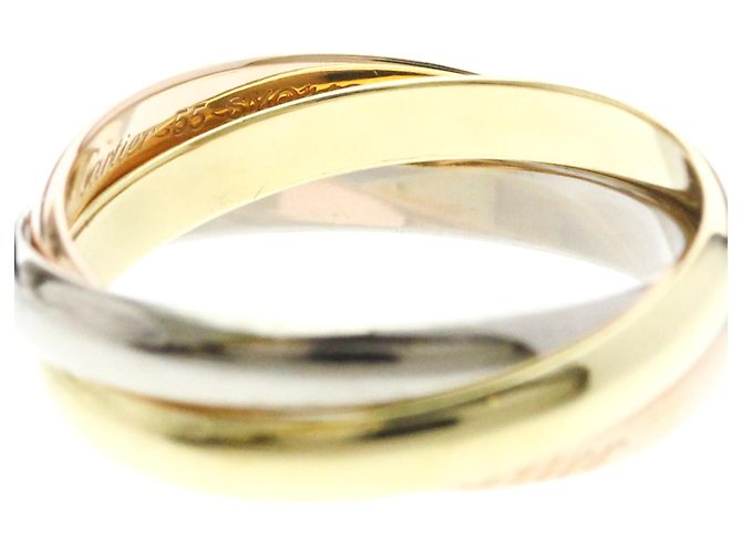 Cartier Trinity 18K Tricolor Gold Extra Small Golden - view 6