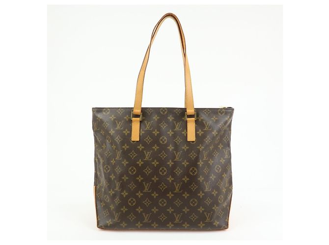 Louis Vuitton Cabas Mezzo Monogram Canvas Brown - view 2