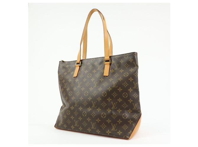 Louis Vuitton Cabas Mezzo Monogram Canvas Brown - view 3