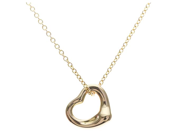 Tiffany & Co. Pendente Elsa Peretti Open Heart Oro Giallo 18K 11mm D'oro - vista 2