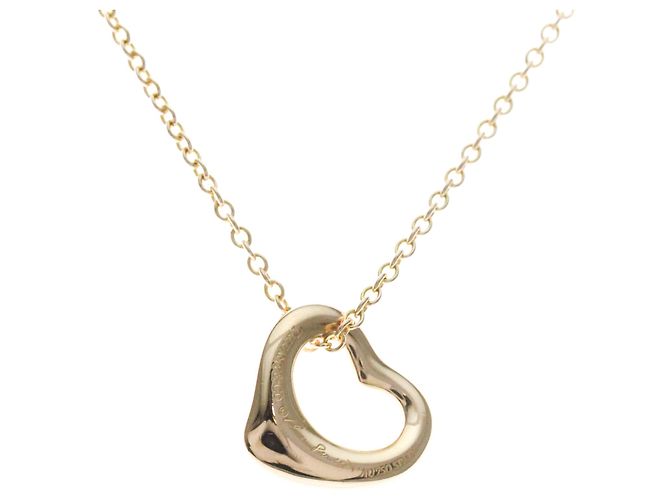 Tiffany & Co. Pendente Elsa Peretti Open Heart Oro Giallo 18K 11mm D'oro - vista 3