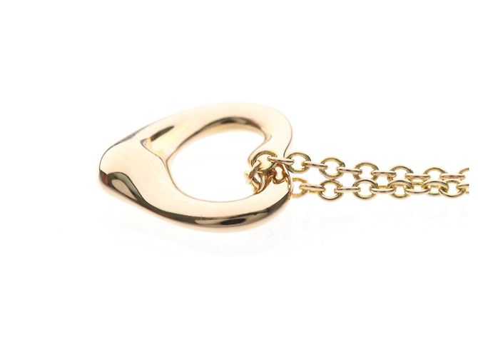 Tiffany & Co. Pendente Elsa Peretti Open Heart Oro Giallo 18K 11mm D'oro - vista 4