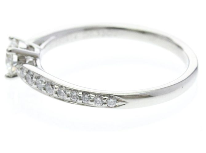 Tiffany & Co. Aliança Harmony Platina e Diamantes Prata - vista 3
