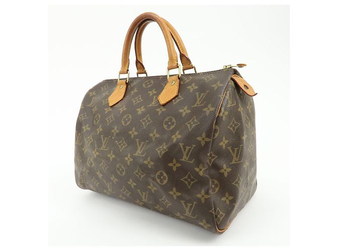 Louis Vuitton Speedy Monogram Canvas 30 Brown - view 3