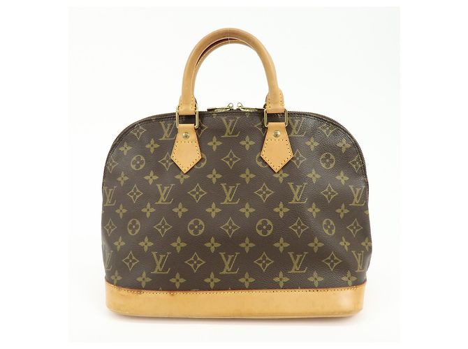 Louis Vuitton Alma Monogram Canvas MM Marrom - vista 2