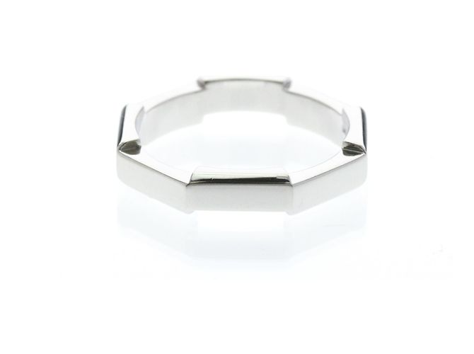 Gucci Link To Love Mirrored Platinum Argenté - vue 2
