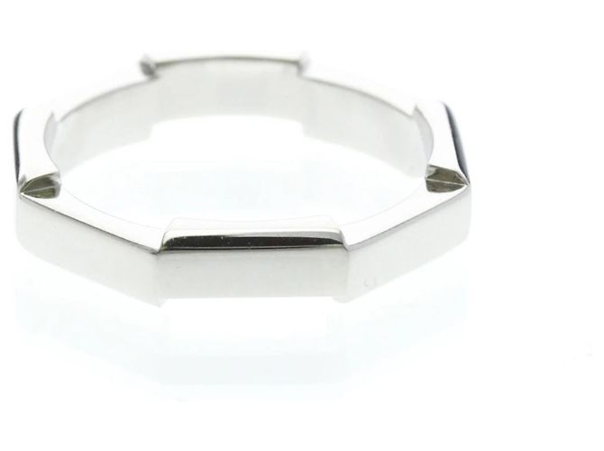 Gucci Link To Love Mirrored Platinum Argenté - vue 4