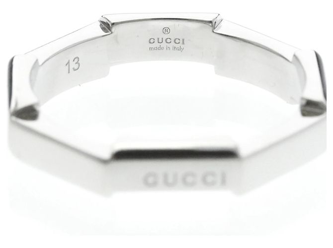 Gucci Link To Love Mirrored Platinum Argenté - vue 5