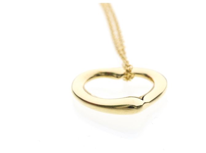 Tiffany & Co. Pendente Elsa Peretti Open Heart Oro Giallo 18K 16mm D'oro - vista 4