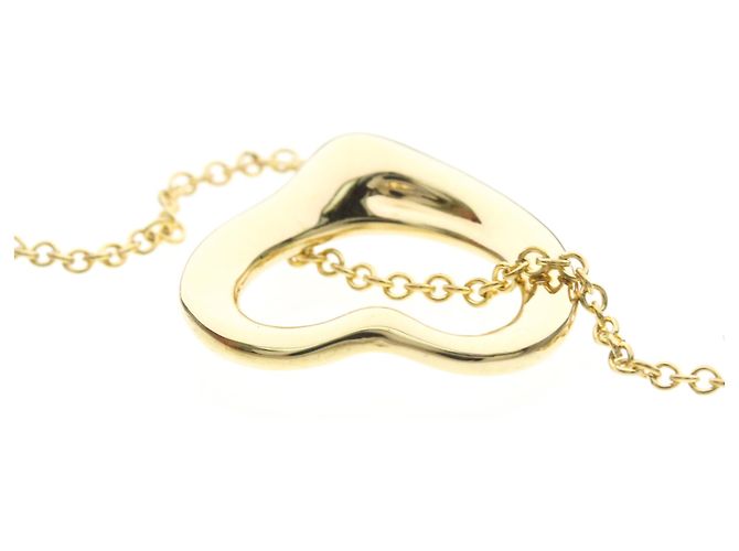 Tiffany & Co. Pendente Elsa Peretti Open Heart Oro Giallo 18K 16mm D'oro - vista 6