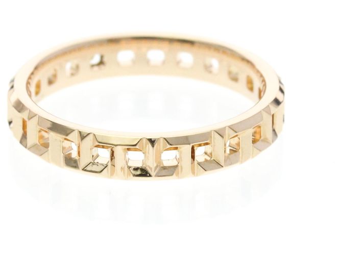 Tiffany & Co. T True Oro Amarillo 18K Narrow Dorado - vista 4