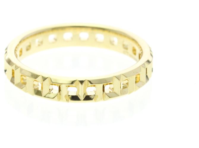 Tiffany & Co. T True Or Jaune 18K Narrow Doré - vue 2