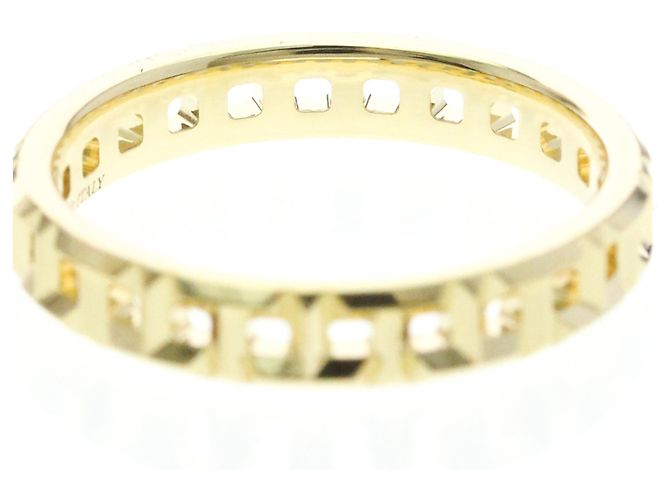 Tiffany & Co. T True Or Jaune 18K Narrow Doré - vue 7