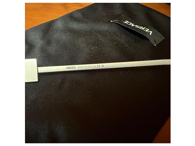 Versace Sonnenbrille Silber Blau - Ansicht 6