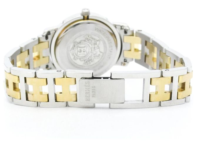 Hermès Hermes Clipper Quartz Stainless Steel and Plated Metal 36 - Ansicht 2