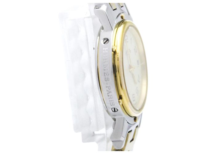 Hermès Hermes Clipper Quartz Stainless Steel and Plated Metal 36 - Ansicht 5