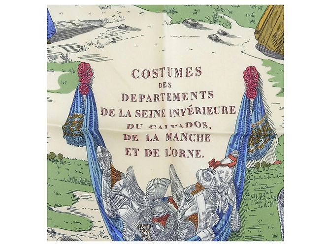 Hermès Hermes Carre 90 Seidentuch Multicolor Mehrfarben - Ansicht 5