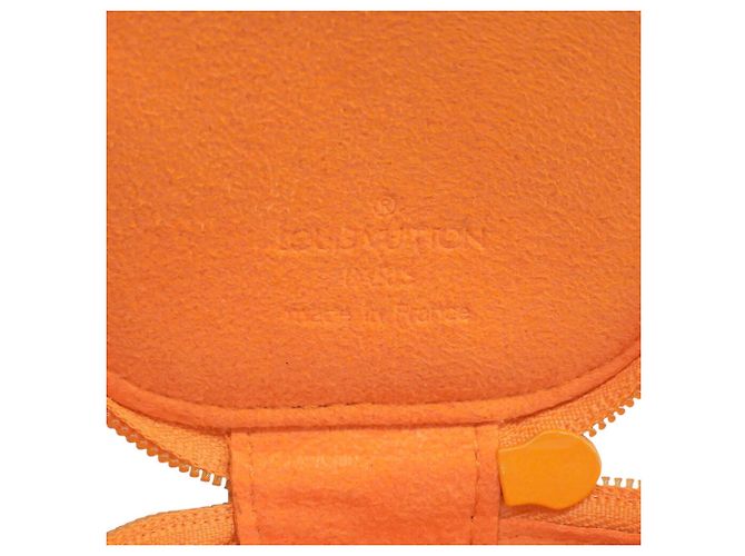 Louis Vuitton Epi Ecrin Bijou Case Pouch Arancione - vista 10