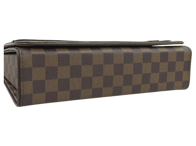 Borsa a tracolla Louis Vuitton Damier Tribeca Carre N51161 Damier ebene - vista 4