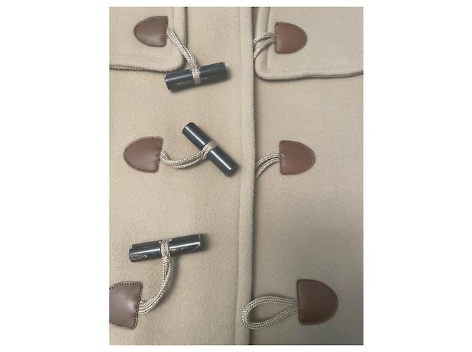 Drykorn Abrigo Duffle-coat beige lana y cachemira - vista 10
