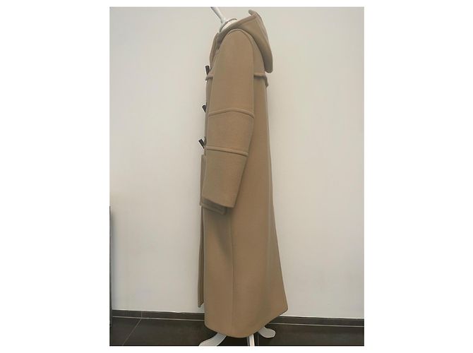 Drykorn Abrigo Duffle-coat beige lana y cachemira - vista 7