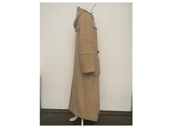 Drykorn Abrigo Duffle-coat beige lana y cachemira - vista 9