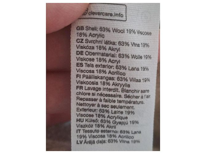 Autre Marque Sovracamicia beige in misto lana - vista 8