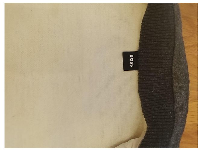 Hugo Boss BOSS technical wool vest grey - view 6