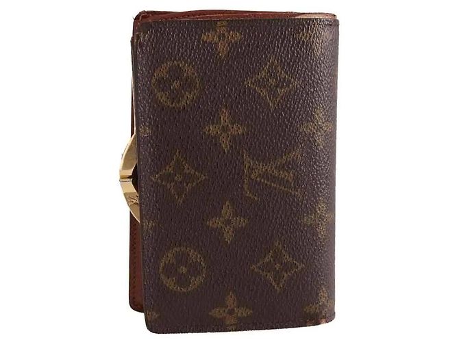 Louis Vuitton Leather Wallet Brown - view 3