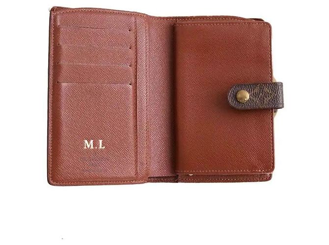 Louis Vuitton Leather Wallet Brown - view 4