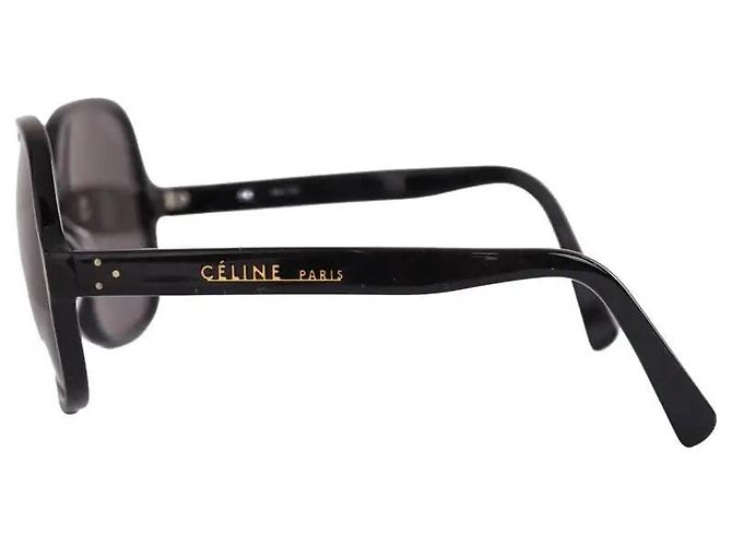 Céline Sonnenbrille aus schwarzem Kunststoff - Ansicht 2