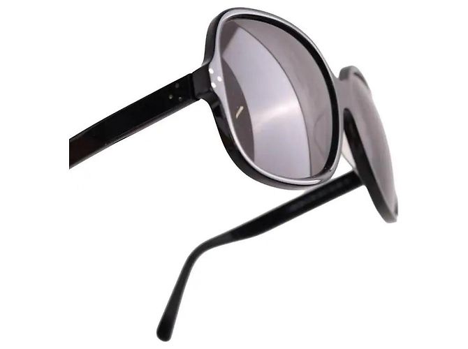 Céline Sonnenbrille aus schwarzem Kunststoff - Ansicht 4