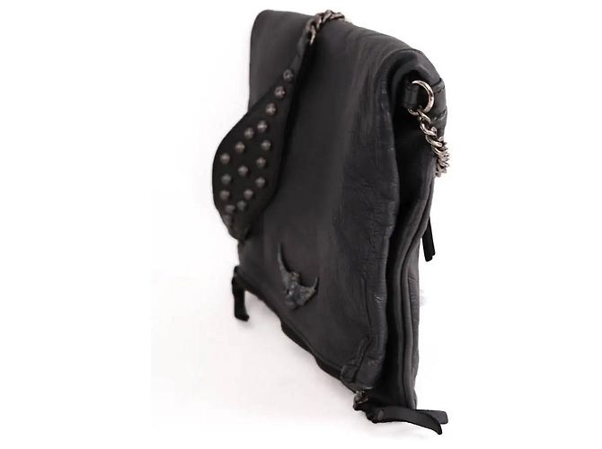 Borsa in pelle nera Zadig & Voltaire Nero - vista 2